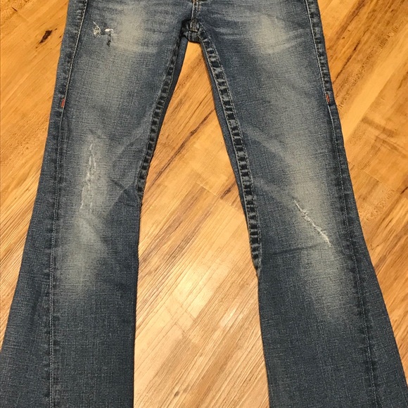 💥SOLD💥TRUE RELIGION JEANS❤️SIZE 28 - Picture 2 of 5